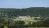 Chatsworth House and the hunting tower