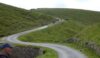 Winding road to Three Shires Head