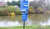 Helpful sign keeps every tow path user informed