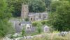 Hartington Church left behind as the walkers climb