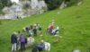 Coffee stop in Wolfscote Dale