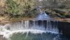 Weir on the River Dane that used to direct water to the Caldon Canal