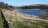 Errwood reservoir and dam wall