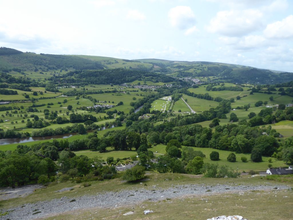 Looking towards Llangollen