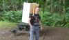 Training for Yr Wyddfa with a fridge on his back