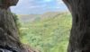 The view from inside Thor's cave
