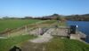 The outflow from Bosley reservoir