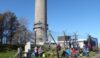 Lunch was taken close to the tower