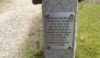 Plaque to the victims of the 1958 air crash