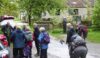 The new car park machine looms over the walkers as they prepare to leave the car park