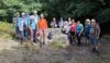 The walkers well-fed and ready for more walking
